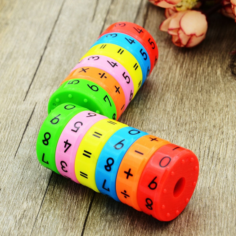 Magnetic Number Puzzles — Montessori Math Learning Toy for Preschoolers (6-Piece Set)